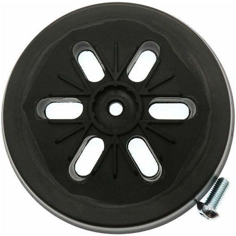 Patin de ponçage pour ponceuse excentrique Bosch GEX 150 AC, PEX 15 AE, GEX 150 Turbo 150 mm avec vis (1/5)