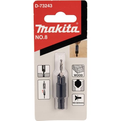 Makita D-73243 Foret Fraiseur acier 2.8 mm pour perceuse