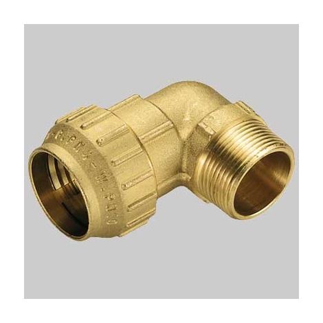 RACCORDO A GOMITO MASCHIO COBRA RING - 25 x 3/4
