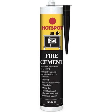 Hotspot HS201240 Fire Cement 310ml Black HS201240 HOT0429