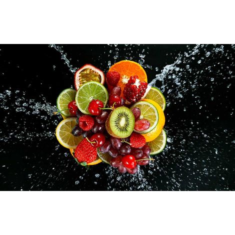 Tableau Grappe de fruits - 80x50cm - made in France (1/5)