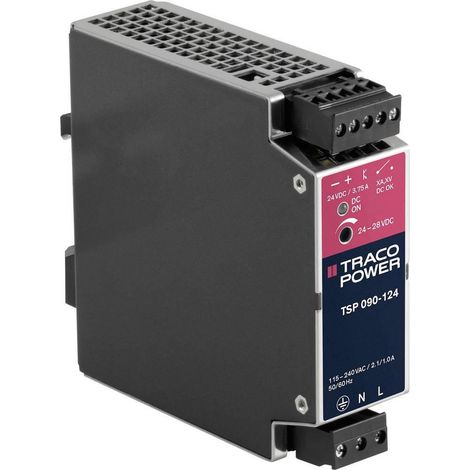 Tracopower TSP 090-124 EX fuente de alimentación 90W plata