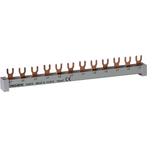 Rail De Connexion 3p - 10mm - 63a - 54 Modules - 1m (1/5)
