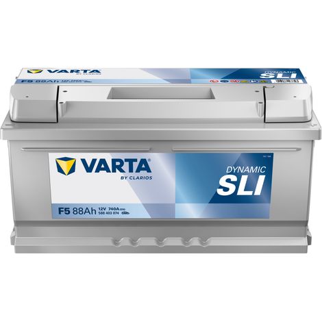 Batterie de démarrage Varta Black Dynamic L5B F5 12V 88Ah / 740A (1/2)