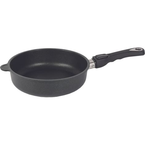 AMT I-724 Induktion Schmorpfanne Aluminumguss 24 cm Ø, Höhe 7 cm"-"182366810