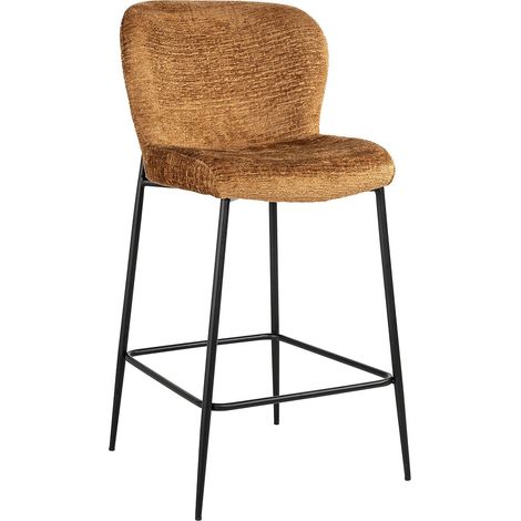 Tabouret Darby Fusion Élégance Cognac - Chocolat Cognac Intense (1/5)