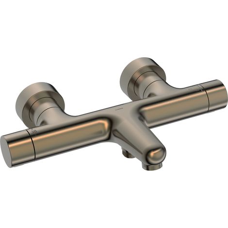 Hansa Prisma - Miscelatore termostatico per vasca da bagno, color bronzo spazzolato 5810230181