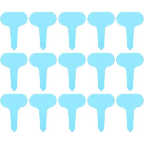 100 cartelli da giardino, paletti da 5x7 cm per piante perenni, per uso esterno (1/5)