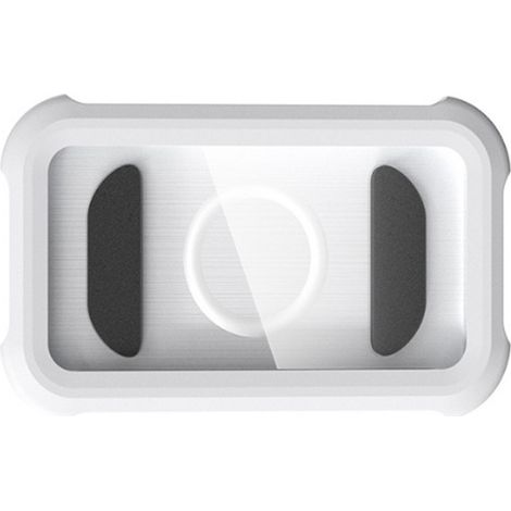 Support Téléphone Portable Pour Douche - Étanche IPX8 - Fenêtre Tactile HD - Rotation 480° - Convient Smartphones Jusqu'à 7 Pouces - Blanc (1/5)