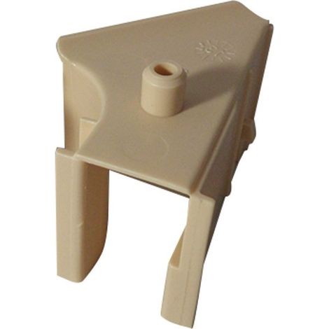 Zurfluh Feller – Tulipe Tradi ZF lame de 14 – Modèle droit – P.O.M. teinté masse – Dimension A=16 – Couleur beige pour guidage tablier
