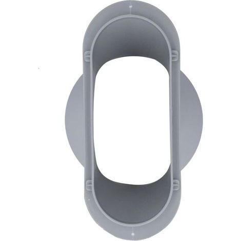 Rallonge universelle pour climatiseur portable - MICH - 22x15,5x13,8 cm - Gris - ABS haute qualité - Installation facile (1/4)