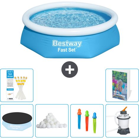 Bestway Fast Set Rund - 244x61 cm - 7-teilig  S8 (1/5)