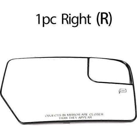 Beheizbares, elektrisch verstellbares Weitwinkel-Außenspiegelglas für Ford Expedition 2012–2017 (CL1Z17K707A, CL1Z17K707C) – 1 Stück rechts