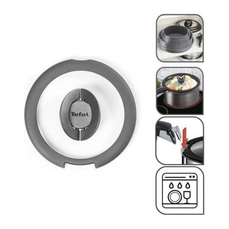 Tefal Ingenio Couvercle Verre Transparent 22 cm (1/2)