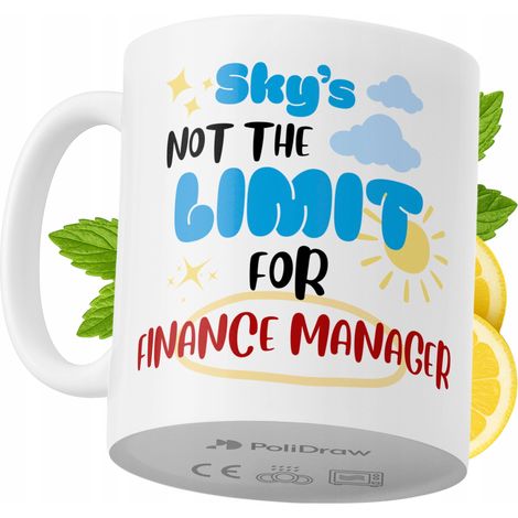 Lustige Kaffeetasse mit witzigem Textdesign für Finanzmanager – ideal für Geburtstage, Namenstage und Feiertage. Hochwertige Tasse für besondere Anlässe im Homeoffice oder Büro. Farbe: Weiß, 330 ml.