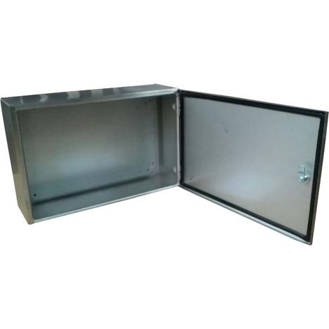 Coffret mural RS PRO en Acier inoxydable 304 dim. ext. 360 x 180 x 150mm, IP66 ( Prix pour 1 ) (1/3)