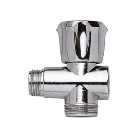 RUBINETTO A 3 VIE PER ATTACCO LAVATRICE 1/2 x 3/4 REMER