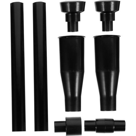 8 Stück Springbrunnen-Aufsätze, Schwarz - Verschiedene Düsen für Pilz-, Mini- & Strahlfontänen - Für Teich, Pool, Aquarium mit Tauchpumpe，15 cm