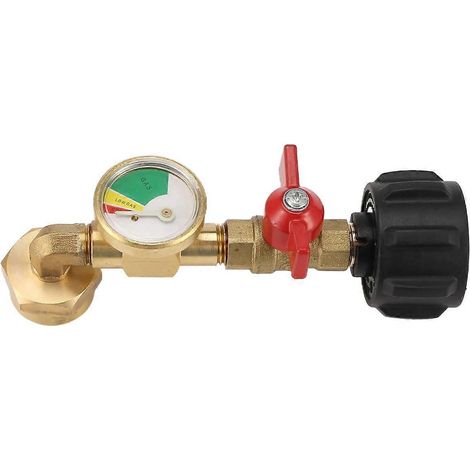 Adaptateur de propane 1 lb à 20 lb, coude de remplissage de propane QCC1 (voir illustration) (1/5)