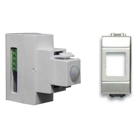 Sirsen sensore incasso a doppia tecnologia filare universale compatibile Bticino Light Tech grigia - DT-KEY