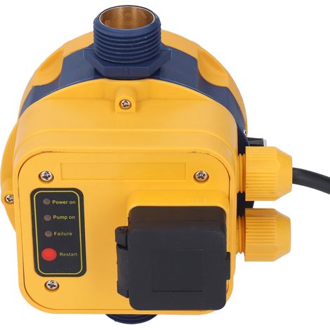 Automatischer Wasserpumpen-Druckschalter G1in, intelligenter Druckregler, Schutzart IP65, 10 A, EU-Stecker, 220–240 V, 1,1 kW (1/5)