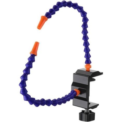 Drittes Multi-Lötstations-Handwerkzeug mit 2/3/4 flexiblen Lötkolbenhaltern für die Reparatur von Leiterplatten - 2 Arme