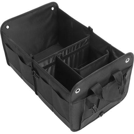Organisateur de coffre auto pliable 1680D Oxford universel rangement SUV coffre voiture pliable bac à courses multifonction (1/5)