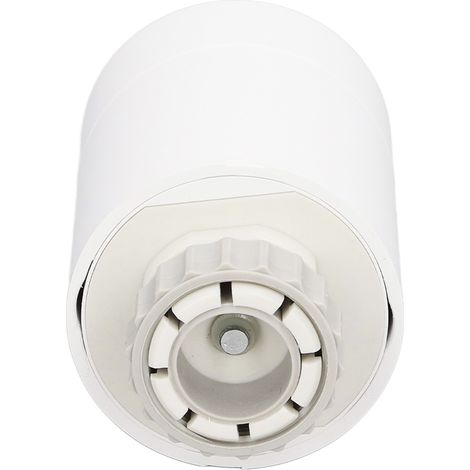 Ortviai Robinet radiateur intelligent Zigbee HY367-ZB avec contrôle via appli mobile et réglage précis de la température (1/4)