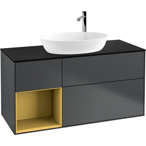 Villeroy & Boch G942HFHG Meuble sous-lavabo Finion G94 (1/2)