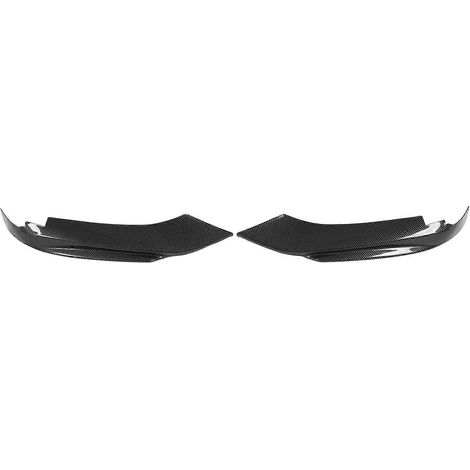 Paire de spoilers de pare-chocs avant en fibre de carbone, conçus pour remplacer les spoilers des modèles BMW Série 4 F32 F33 F36 M Sport à partir de 2014. (1/5)