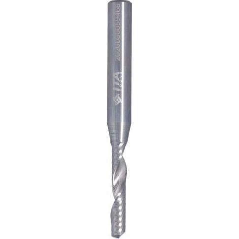 Z1 Vollhartmetall-Schaftfräser für Aluminium D4 I22 L60 S6 / positiv (1/2)