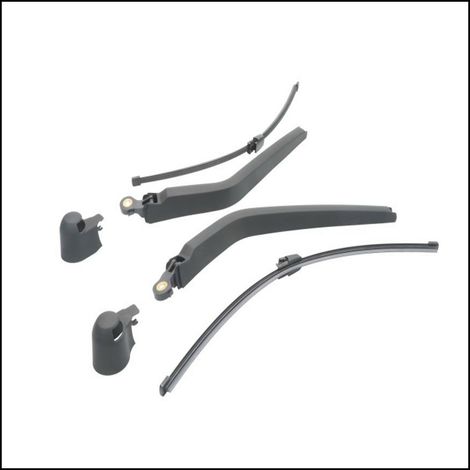 Spazzola tergilunotto completa di braccio per vw transporter t5 dal 2003-2015