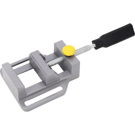 Mini étau plat de serrage en alliage d'aluminium pour perceuse à colonne établi outil d'usinage (1/5)
