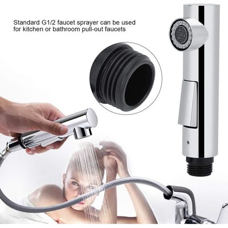 Pièces de rechange pour robinetterie de douche extractible, adaptées aux pommeaux de douche de cuisine et de salle de bain. (1/4)