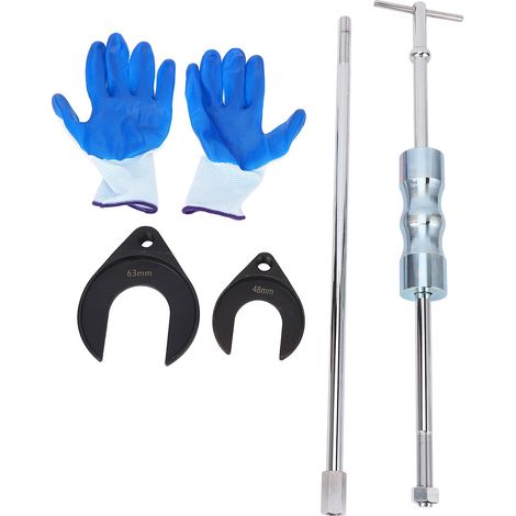 Kit d'outils de dépose d'essieu CV en acier au carbone avec tige d'extension de marteau coulissant, extracteur de roue avant