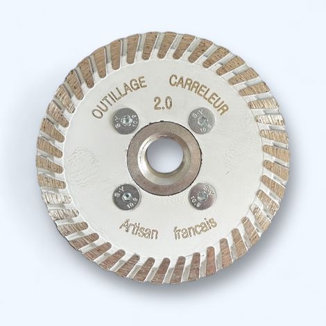 Mini Disque Diamant 75 mm  Filetage M14 Découpe Précise pour Carrelage, Grès Cérame, Pierre, Marbre (1/5)