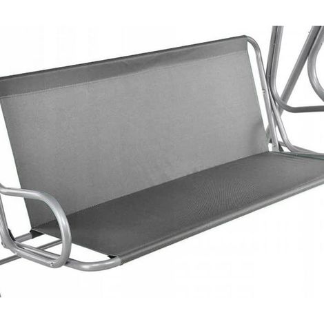 Cover of Seat of Garden for Balancoire of Garden, Cover of Chair of Garden Couvre-siege Swing, 2 and 3 Placed (Gray, 138 x 50 x 50 cm) (1/5)