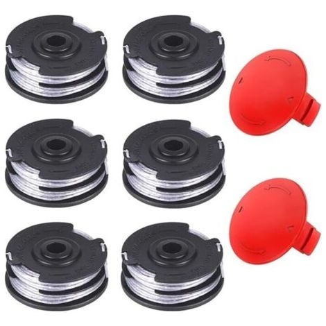 Bobines de rechange pour tondeuses à gazon, BOSCH-Mower Accessories , Ø1.65mm 6.1m bobines de rechange pour modèles : ART 30-36 Ll, AdvancedGrassCut36, ART 24, ART 27, ART 30, ART24+, ART27+, ART30+, (1/5)