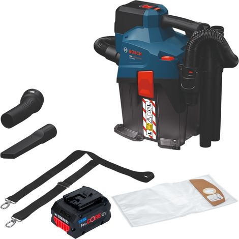 Bosch GAS 18V-6L S Akku Staubsauger 18 V 6 l Staubklasse L + 1x ProCORE Akku 5,5 Ah - ohne Ladegerät