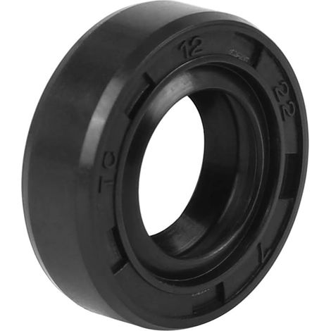 12mm x 22mm x 7mm TC Double Lip Rubber Shaft Oil Seal for Car (1/5)