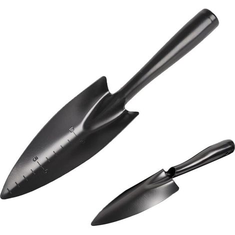 Professional garden shovel made of robust steel – ideal for sand, soil and outdoor work – ergonomic handle