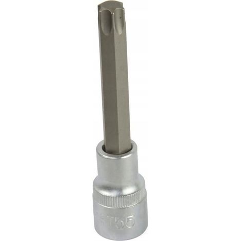 Llave torx geko t55 acero cromo-vanadio 100 mm (1/2)