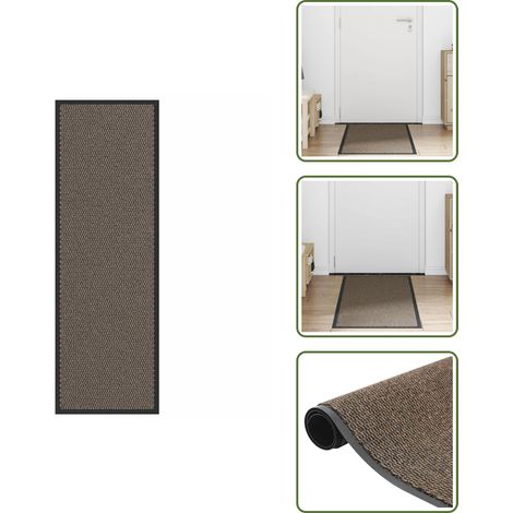 Paillasson marron 60x180 cm - Paillasson - Paillasson De Porte - Paillasson De Bienvenue - Paillasson De Porte Extérieur (1/5)