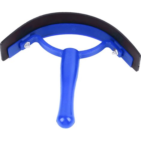Grattoir à sueur pour chevaux, professionnel, efficace et confortable à utiliser, pour le bain des chevaux, bleu royal (1/5)