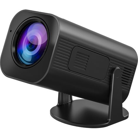 Mini projecteur 1080P portable Cinéma à domicile téléphone noir (1/5)