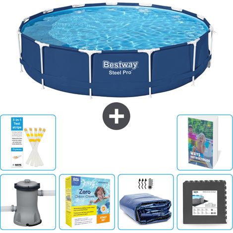 Bestway Steel Pro Rund - 396x84 cm - 7-teilig S285 (1/5)