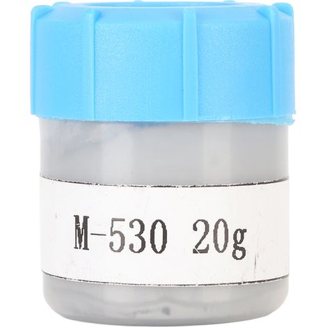 Pâte thermique 3,2 W/mK, sûre, forte adhérence, haute conductivité, graisse thermoconductrice pour CPU, GPU, LED et circuits intégrés, 20 g / 0,71 oz (1/5)