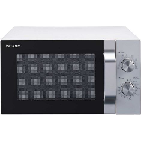Sharp R204WA microonde grigio 20 litri 800 watt (1/2)