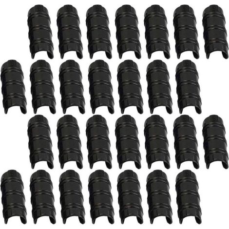 Serre Clips,Pinces À Tuyau Pour La Fixation Des Housses Au Jardin Serres,Des Films,Des Plantes,30pcs 32mm (1/5)