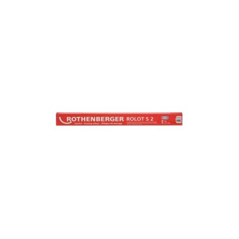 Brasure Rothenberger ROLOT S 2, similaire à ISO 17672, 2x2x500 mm,1 kg (1/2)